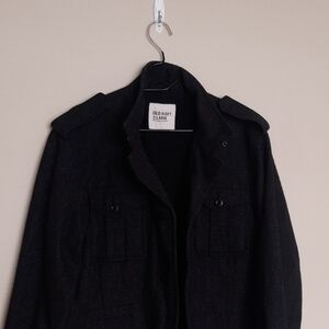 Old Navy Black Military Field Jacket